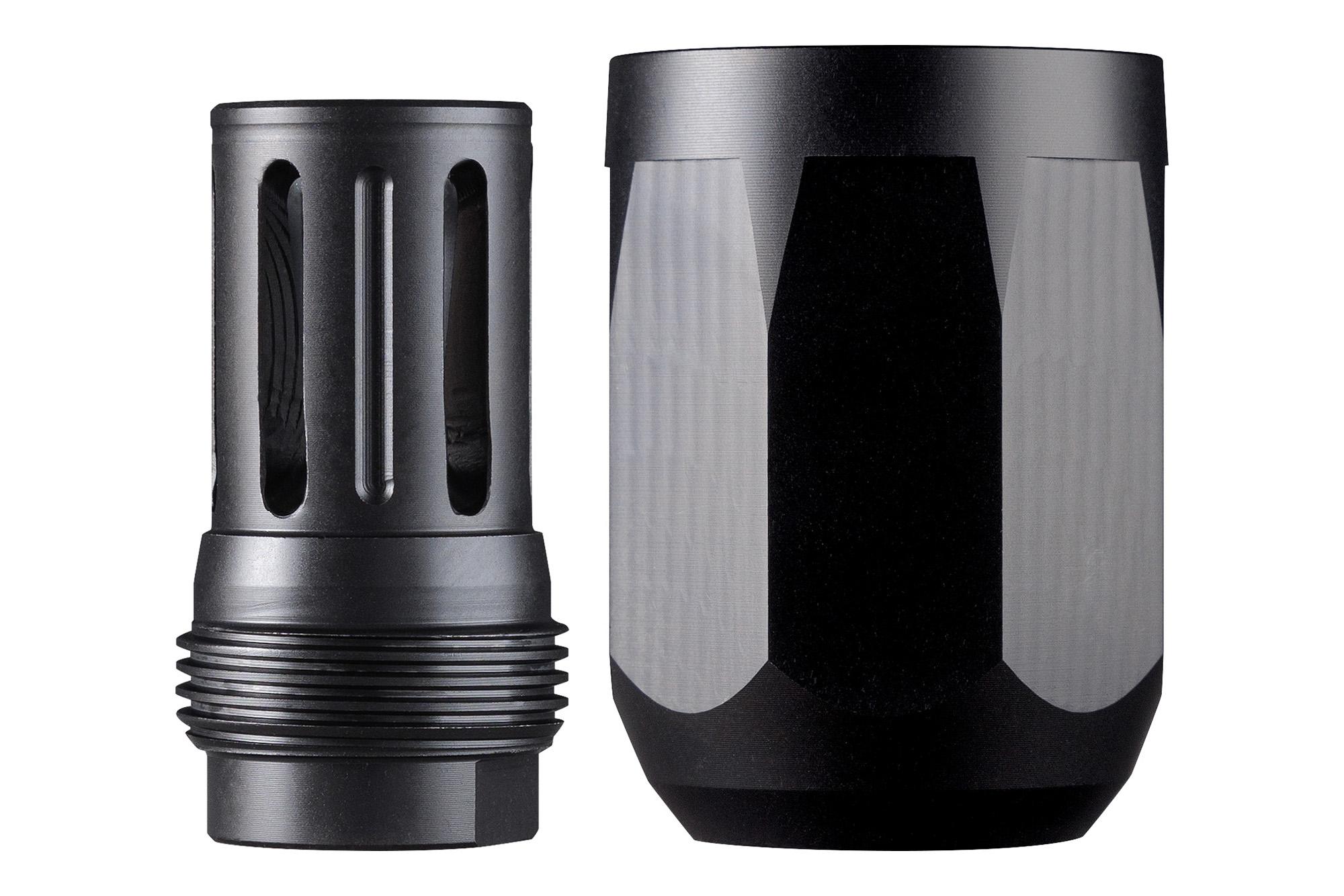 Maxim Defense QD Hate Brake - 1/2-28 - Stainless Steel